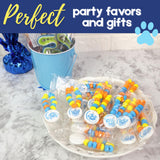 Paw Patrol Candy Bracelets, Edible Jewelry with Character Charms, Individually Wrapped Party Favors, 20 Pieces Inside