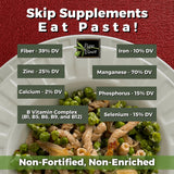 Papa Vince Organic Non Enriched Pasta - Ancient Grain, high in fiber, high in protein, Timilia/Tumminia grown in Sicily Italy. Al dente texture, nutty