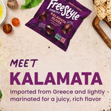Freestyle Snacks Olive Snack Packs - 24 Pack Variety - Original Green, Hot & Spicy, Lemon Garlic, and Kalamata - Grown in Greece, All Natural