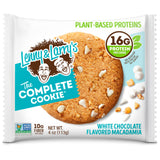 Lenny & Larry's Complete Protein Cookie, [White Chocolate Macadamia], Chewy Soft Baked, 16g Plant Protein, Vegan, Non-GMO, High Fiber, [4 Ounce]