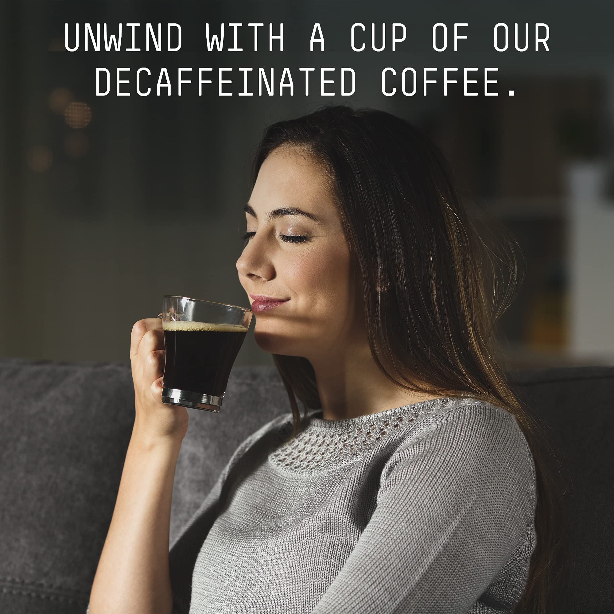 Stone Street Decaf Coffee, Ground, Swiss Water Process Naturally Decaffeinated Coffee, Medium Roast, 2 LB