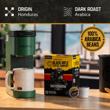 Black Rifle Coffee Company Dark Roast Coffee Pods - 100% Arabica, Bold, Smoky Single-Serve K-Cup Compatible - Veteran-Founded Premium Coffee