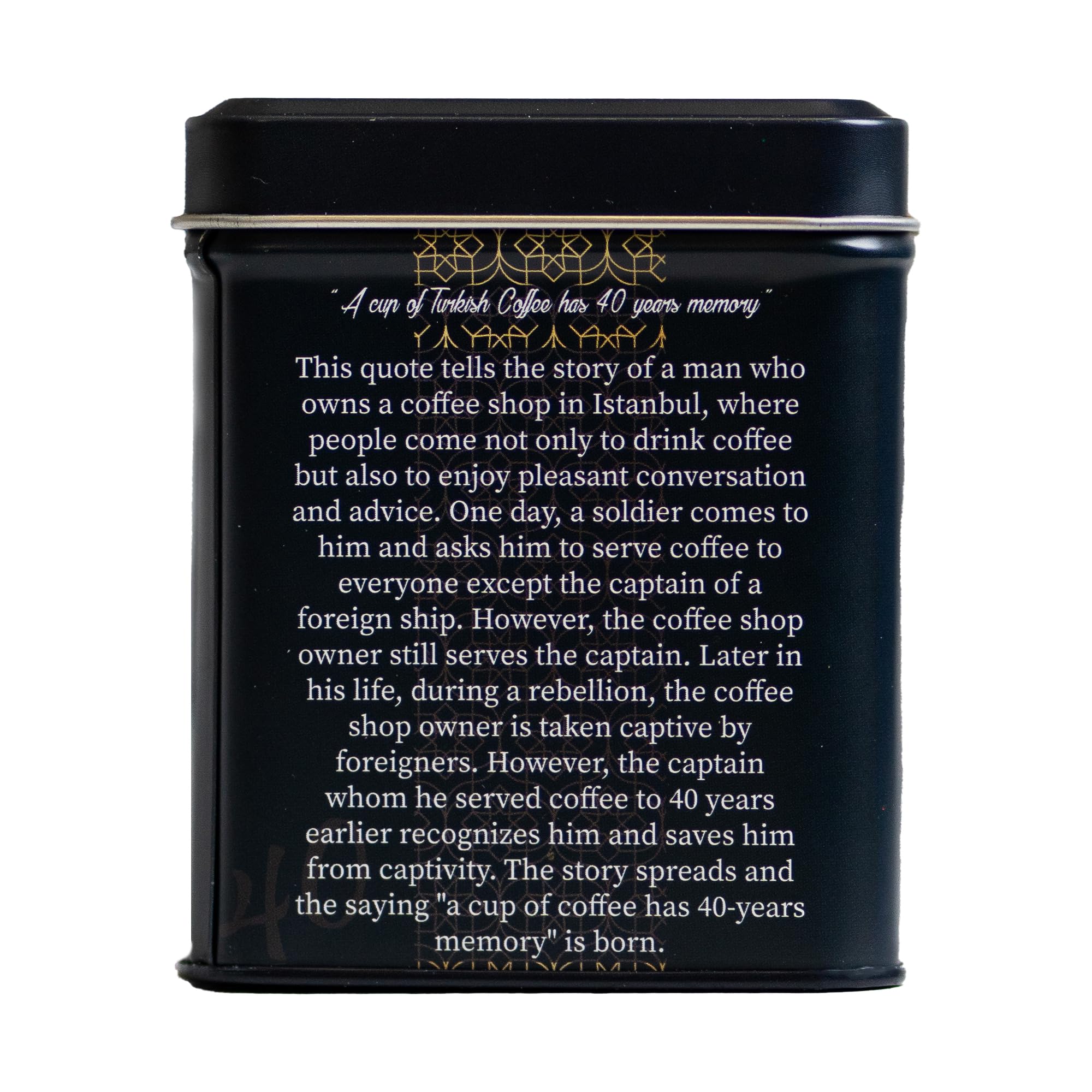 Cezve Turkish Coffee - Finely Ground 100% Arabica, Locally Roasted in USA, Traditional Flavor, Rich Foam, Small Batch Fresh Ground Coffee, 3.5oz