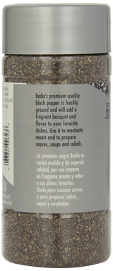 Badia Black Pepper Ground, 7-Ounce (Pack of 6)