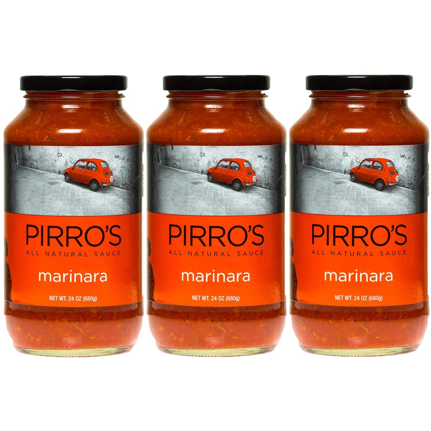 Pirro's Marinara, All Natural Sauce, 24 Ounce (Pack of 3)