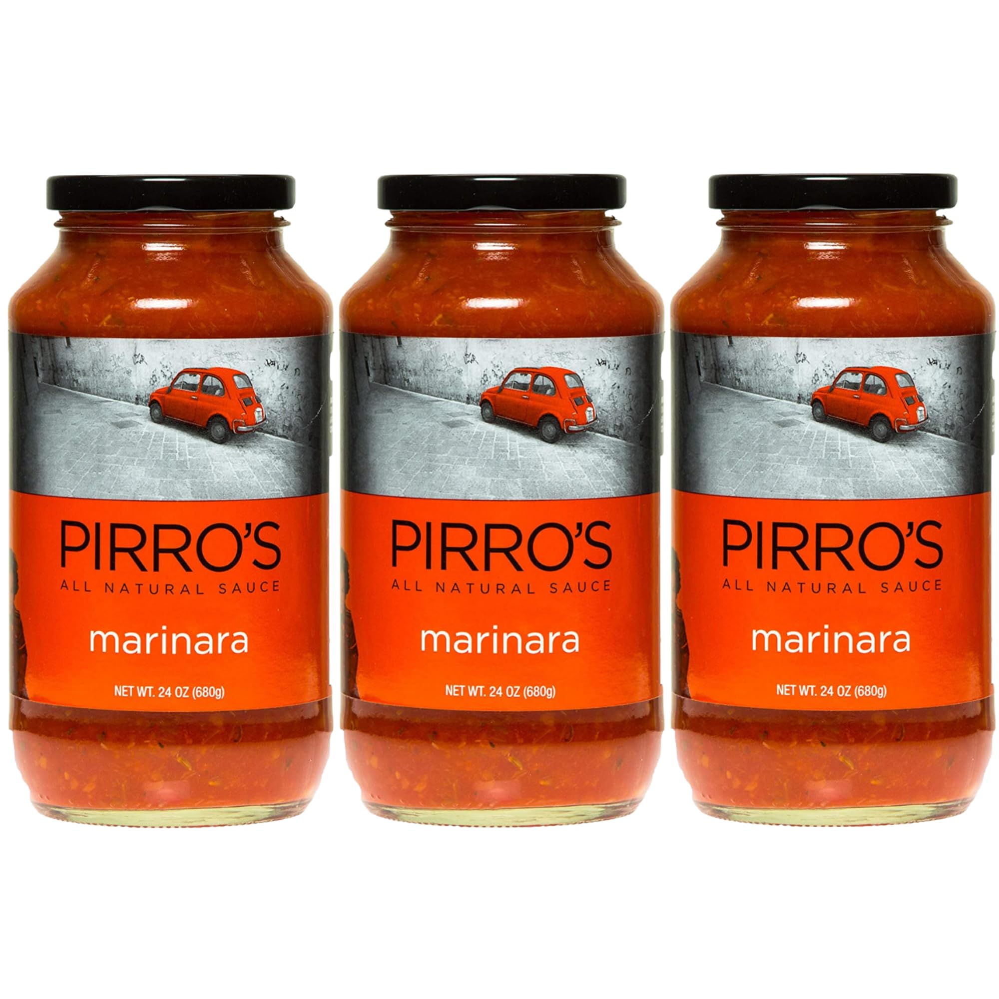 Pirro's Marinara, All Natural Sauce, 24 Ounce (Pack of 3)