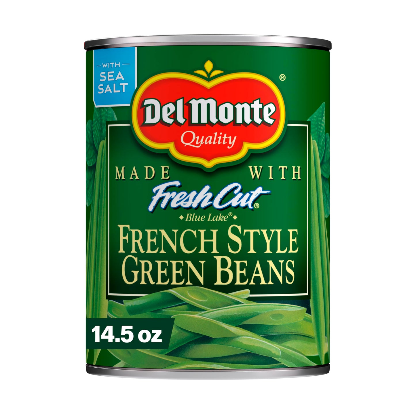DEL MONTE BLUE LAKE French Style Green Beans, Canned Vegetables, 14.5 oz Can