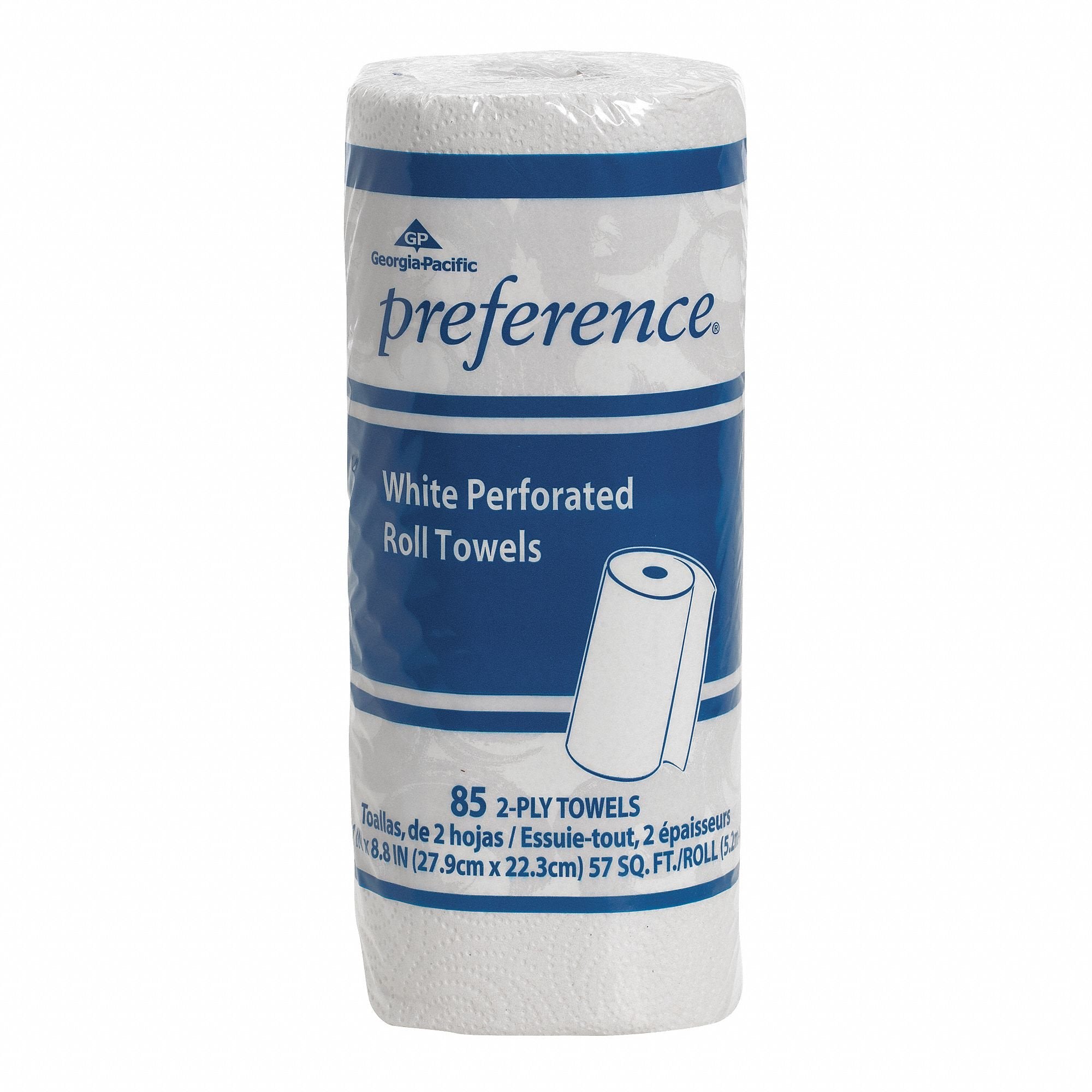 Pacific Blue Select 2-Ply Perforated Roll Paper Towels (Previously Branded Preference) by GP PRO (Georgia-Pacific), White, 85 Sheets Per Roll, 15