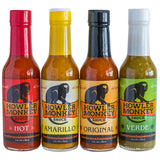 Howler Monkey Sauce - Hot Sauce Variety Pack - 5 Fl Oz (Pack of 4)