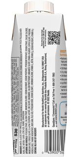 Boost Very High Calorie Nutritional Drink Very Vanilla, Made with Natural Chocolate Flavor & No Artificial Flavors, Colors & Sweeteners, 8 FL OZ (Pack