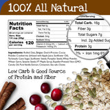 True North Granola - Chocolate Granola Cereal with Rolled Oats, Belgian Chocolate, Dried Cranberries, All Natural and Non-GMO, Bulk Bag, 5 lb.