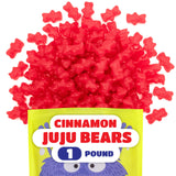 Cinnamon Bears Gummy Candy - 1 Pound Bag - Chewy Cinnamon Candy with Bold Heat - Old Fashioned Candy for Spicy Gummi Bears Fans - Classic Holiday