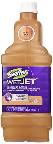 Swiffer Wetjet Wood Solution Wood 1.25 L/1.32 US QT/PTE E.-U/42.2 FL OZ, Blossom Breeze Scent