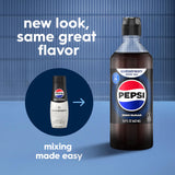 SodaStream® Pepsi® Zero Sugar New Pour Bottle Beverage Mix 14.9 Fl Oz (Pack of 4)