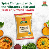 Laxmi Turmeric Powder - 14oz (400g) | Nutrient-Rich Natural Turmeric Powder | Non-GMO certified | Guaranteed Quality and Taste