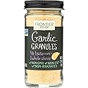 Frontier Co-op Garlic Granules 2.70 oz - Aromatic and Flavorful Kosher Garlic, Great for Savory Dishes