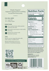 Simply Organic Organic Hollandaise Sauce Mix, 0.74 OZ