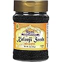 Rani Kalonji (Black Seed, Nigella Sativa, Black Cumin) Seeds 3oz (85g) PET Jar ~ All Natural | Gluten Friendly | NON-GMO | Kosher | Vegan | Indian