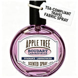 Travel Wrinkle Release Spray by BOUDART LABORATORIES - 40ml TSA Approved Fabric Deodorizer Spray & Wrinkle Releaser for Clothes, Couch - Portable Odor