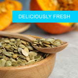 Pumpkin Seeds Pepitas Roasted Unsalted - 32 oz - 2 Pound | Healthy Snack | Vegan, Keto Diet Friendly | Hand-Picked | Kosher Certified | Pumpkin Seed |