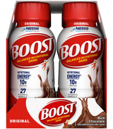Boost Original Nutritional Energy Balanced Nutritional Drink (6 Count (Pack of 2), Chocolate)