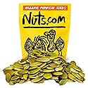 Nuts.com - Organic Pumpkin Seeds - 2 Lb Bag, No Shell Pumpkin Seeds Organic, Healthy Snack for Adults & Kids, Rich in Protein, Fiber, Calcium