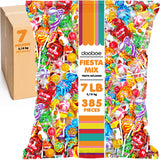 Cinco De Mayo Candies - 7 LB Pinata Candy Mix - Approx. 385 Pieces - Individually Wrapped Bulk Favor Assortment for Parties, Parades, Birthdays