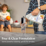 Bissell Multi?Surface Free & Clear Floor Cleaning Solution, 64 oz - Fragrance?Free Cleaner for Sealed Hard Floors & Area Rugs, Safe for Kids & Pets