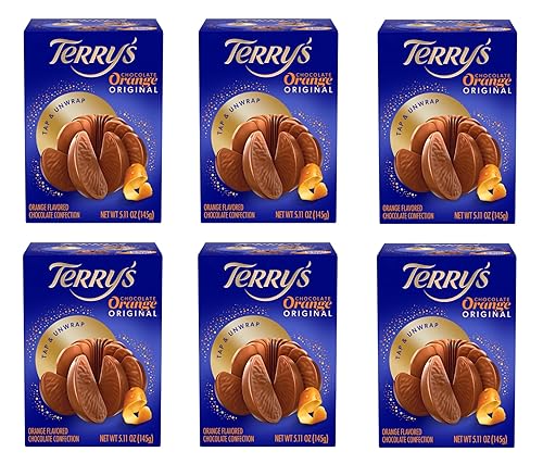 Terry's Milk Chocolate Oranges - Orange of Delicious Tasting Chocolate - Stocking Stuffer and Party Favors - Great for Sharing with Friends and Family