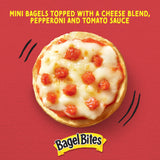 Bagel Bites Mini Pizza Bagel Frozen Snacks, 1 Box, for After-School and Late Night Snacking, Cheese and Pepperoni, No High-Fructose Corn Syrup and No