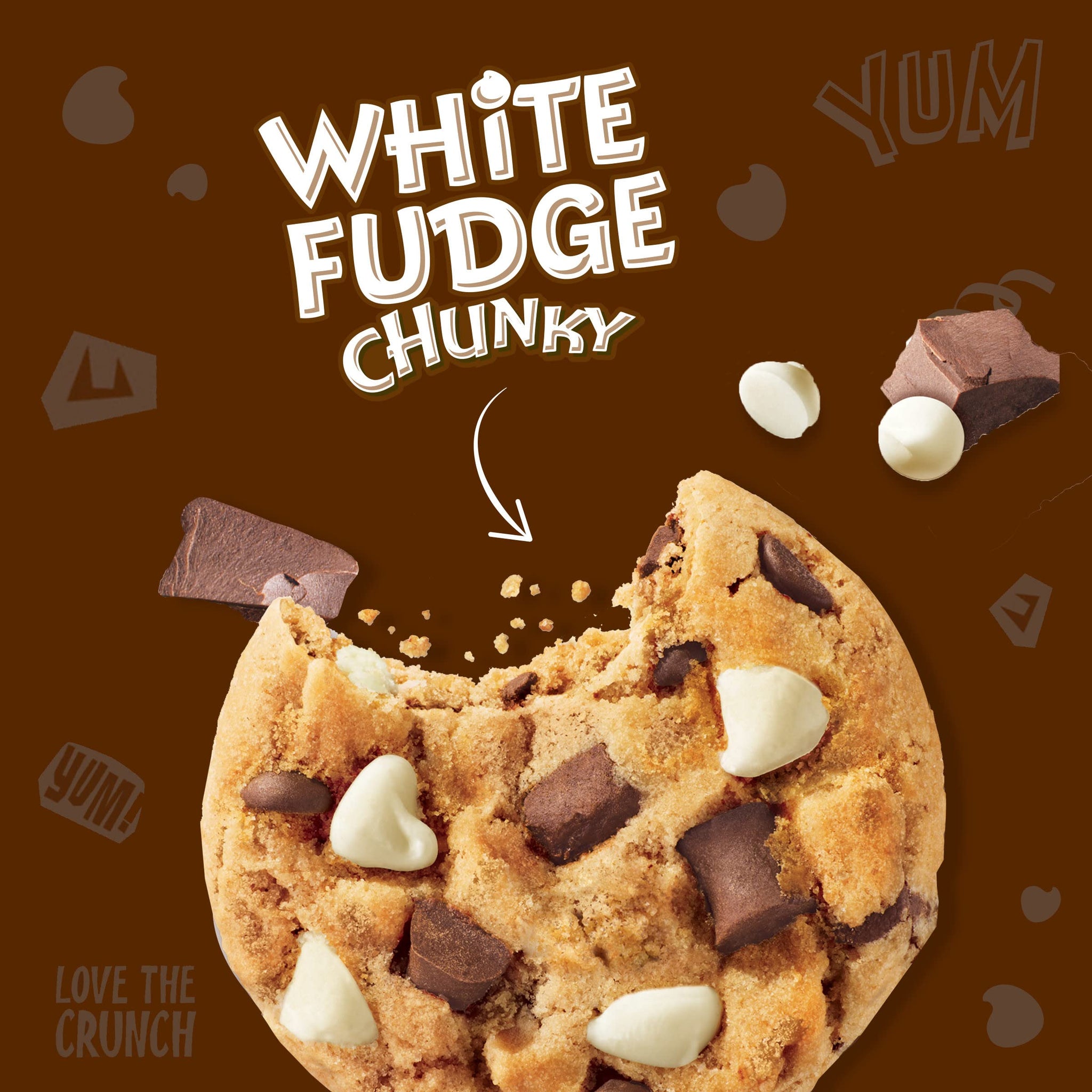 CHIPS AHOY! Chunky White Fudge Chocolate Chip Cookies, 1 Pack (11.75 oz.)