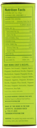 Two Moms Organic Granola Bars, Gojiberry, 8 Ounce