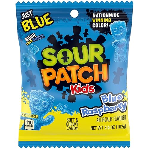 Sour Kids Blue Raspberry, 3.6 Ounce Bags (Pack of 1)