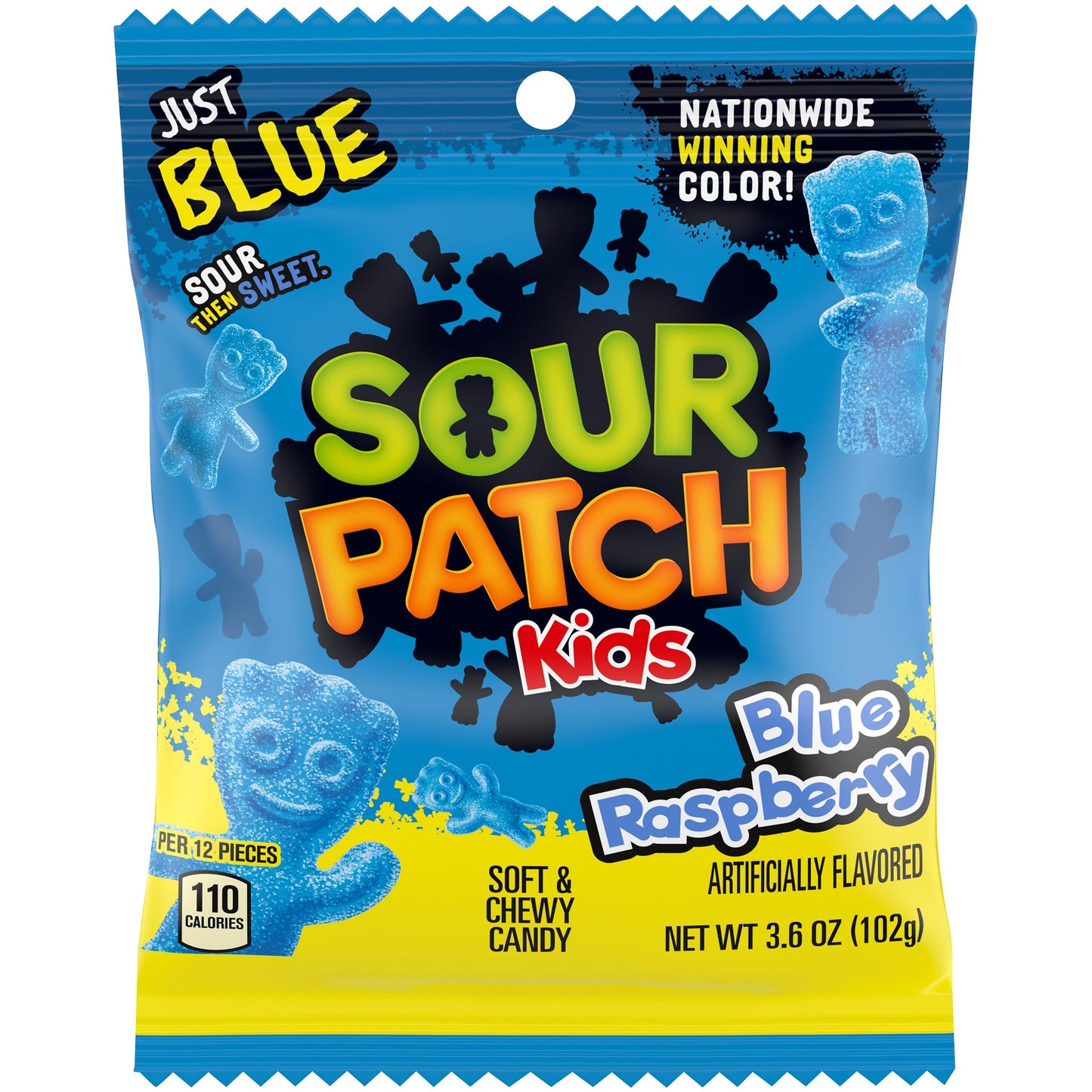 Sour Kids Blue Raspberry, 3.6 Ounce Bags (Pack of 1)