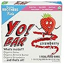 Bearded Brothers, Bars Strawberry Organic 5 Count, 4.23 Ounce
