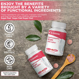 Hydroxyapatite Gum, 90 Pieces, Good for Teeth Remineralization, Sugar-Free Strawberry Chewing Gum with Xylitol, Two pieces after meals to freshen