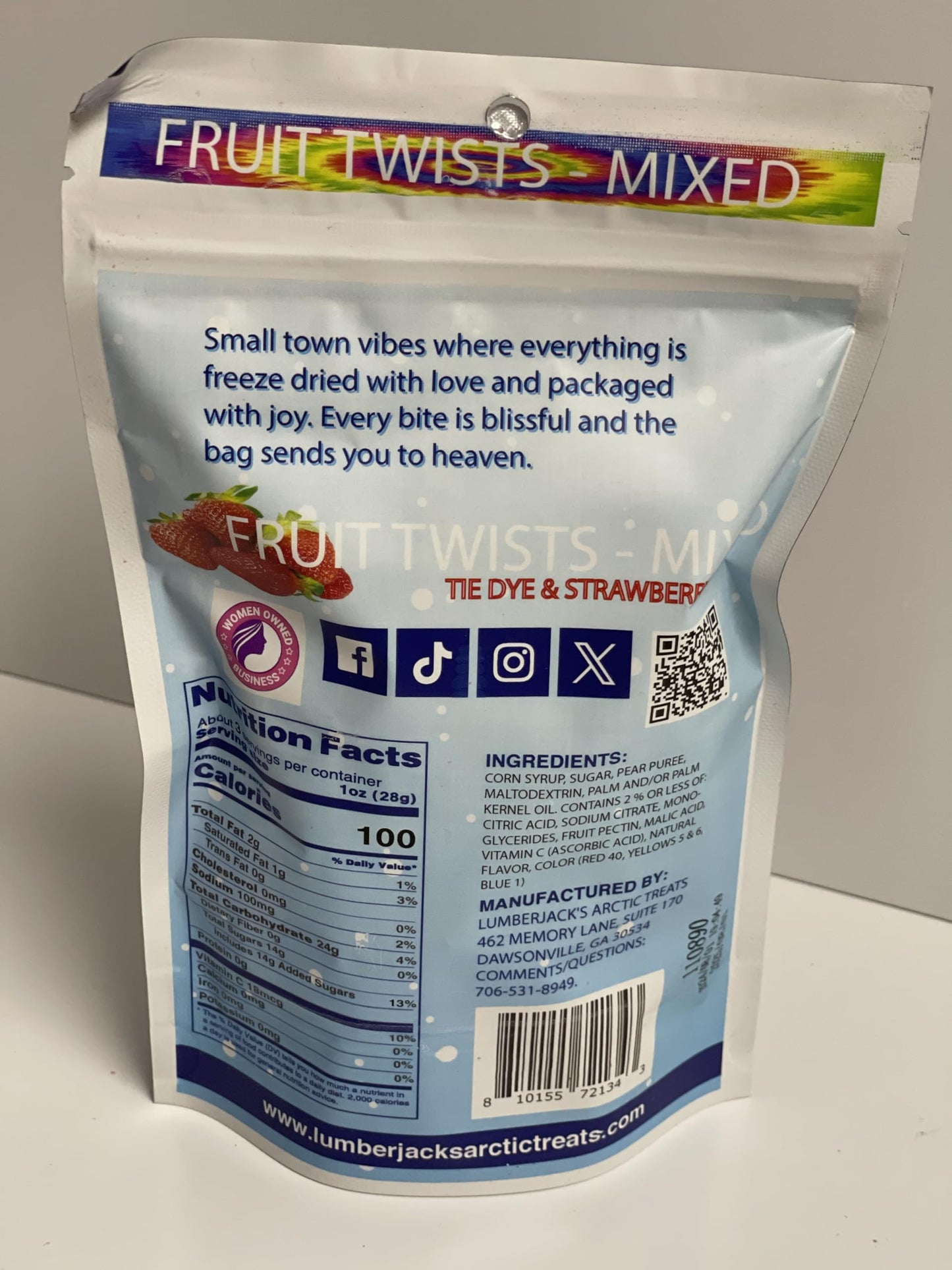 Fruit Twists- Mixed (2.5oz)