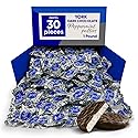 York Dark Chocolate Covered Peppermint Patties - 1 Pound Perfect As Christmas Candy and Holiday Snacks - Dark Chocolate Candy Filled Peppermint Candy