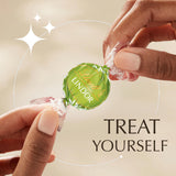Lindt LINDOR Pistachio Milk Chocolate Candy Truffles, 8.5 oz. Bag (Pack of 2)