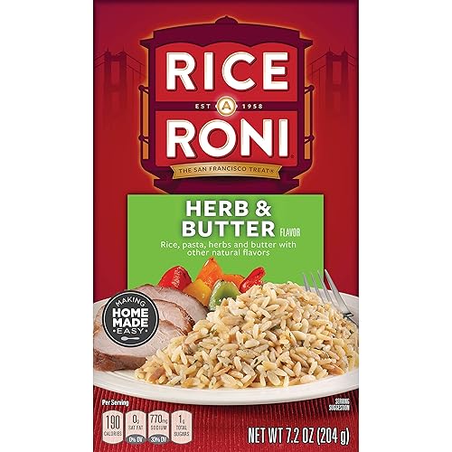 Rice-A-Roni Herb & Butter, 7.2-Ounce Boxes (Pack of 12)