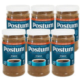 Postum Coffee Substitute Original (6x8oz) | Coffee Alternative Caffeine Free with Roasted Wheat Bran & Molasses | Natural, Non-GMO, Vegan Coffee