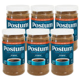 Postum Coffee Substitute Original (6x8oz) | Coffee Alternative Caffeine Free with Roasted Wheat Bran & Molasses | Natural, Non-GMO, Vegan Coffee