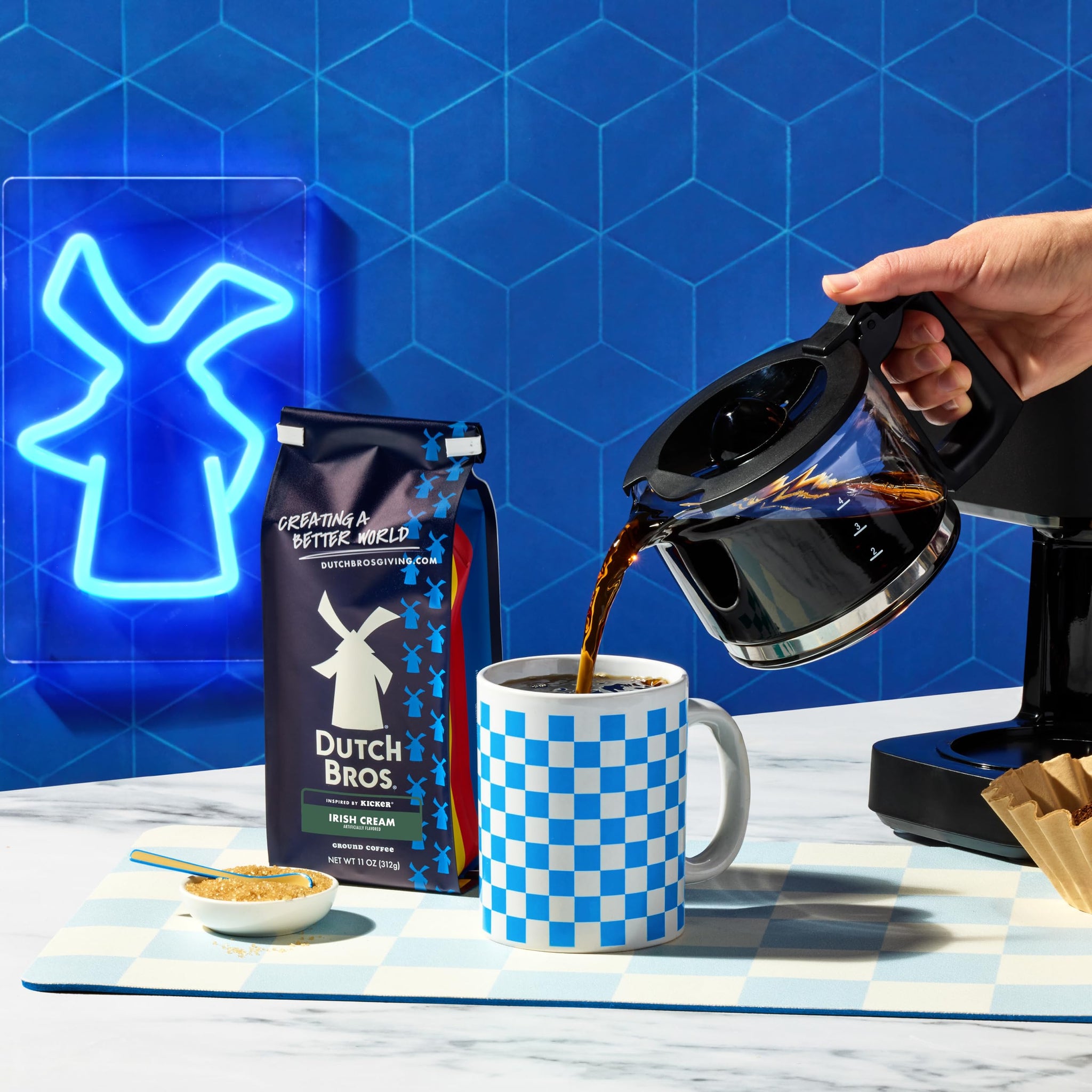 Dutch Bros® Irish Cream Ground Flavored Coffee Inspired by Kicker®, Bagged 11oz