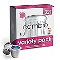 Cambio Roasters Organic Coffee Pods Variety Pack - Includes Light Roast, Dark Roast, and Decaf, Aluminum Coffee Pods Compatible with Keurig®, Small