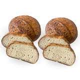 Dr. B's Frankie New York Style Sourdough Bread | 3g Net Carbs & 6g Protein | Low Calorie, Vegan, Sugar-Free, Nut-Free | 4 Ingredient Fresh Low Carb