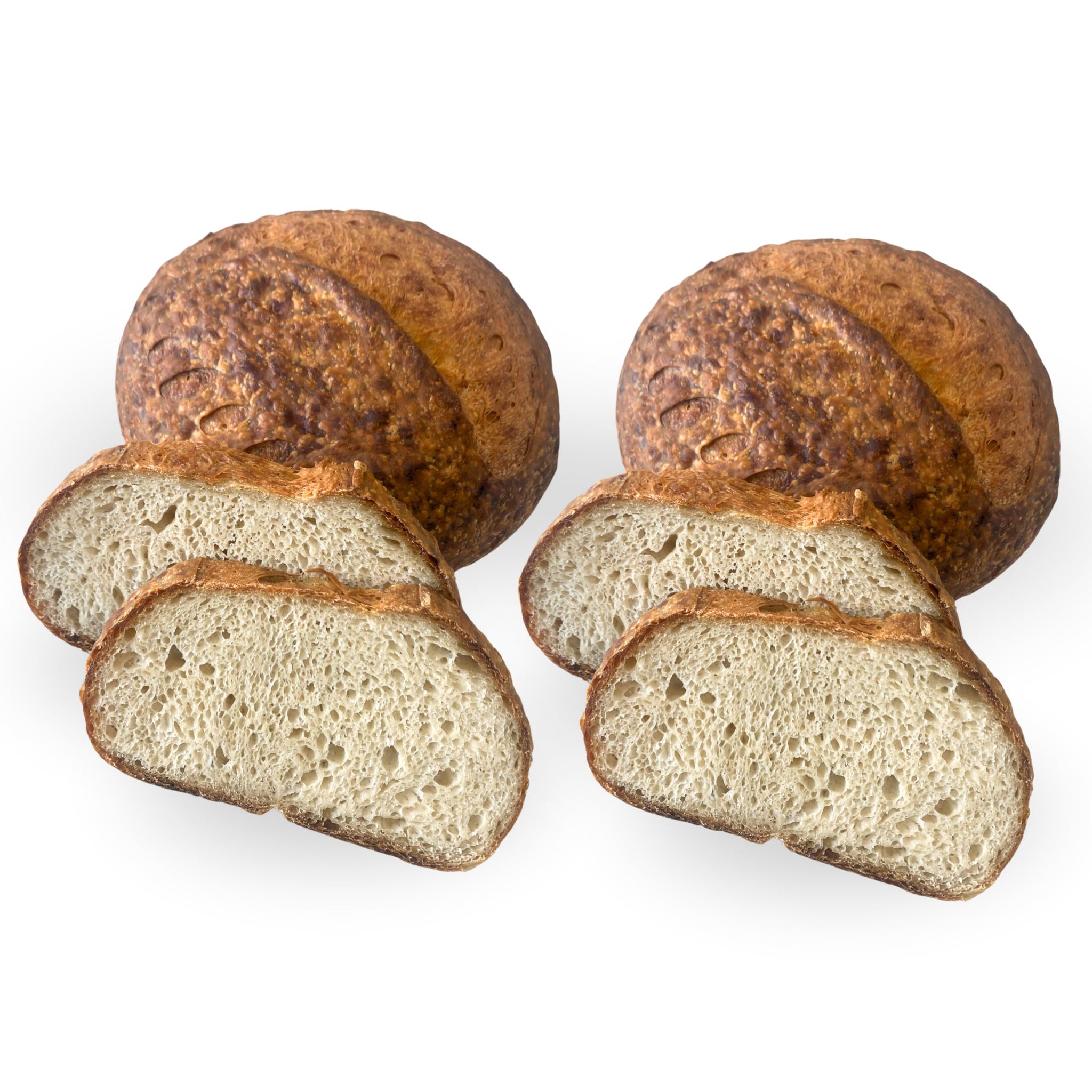 Dr. B's Frankie New York Style Sourdough Bread | 3g Net Carbs & 6g Protein | Low Calorie, Vegan, Sugar-Free, Nut-Free | 4 Ingredient Fresh Low Carb