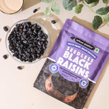 Urban Platter Seedless Black Raisins, 500g
