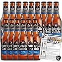 Estrella Galicia 0,0 Non-Alcoholic Beer 15 Pack, Made in Spain, 11.2oz/Btl, includes Phone/Tablet Holder & Beer/Pairing Recipes