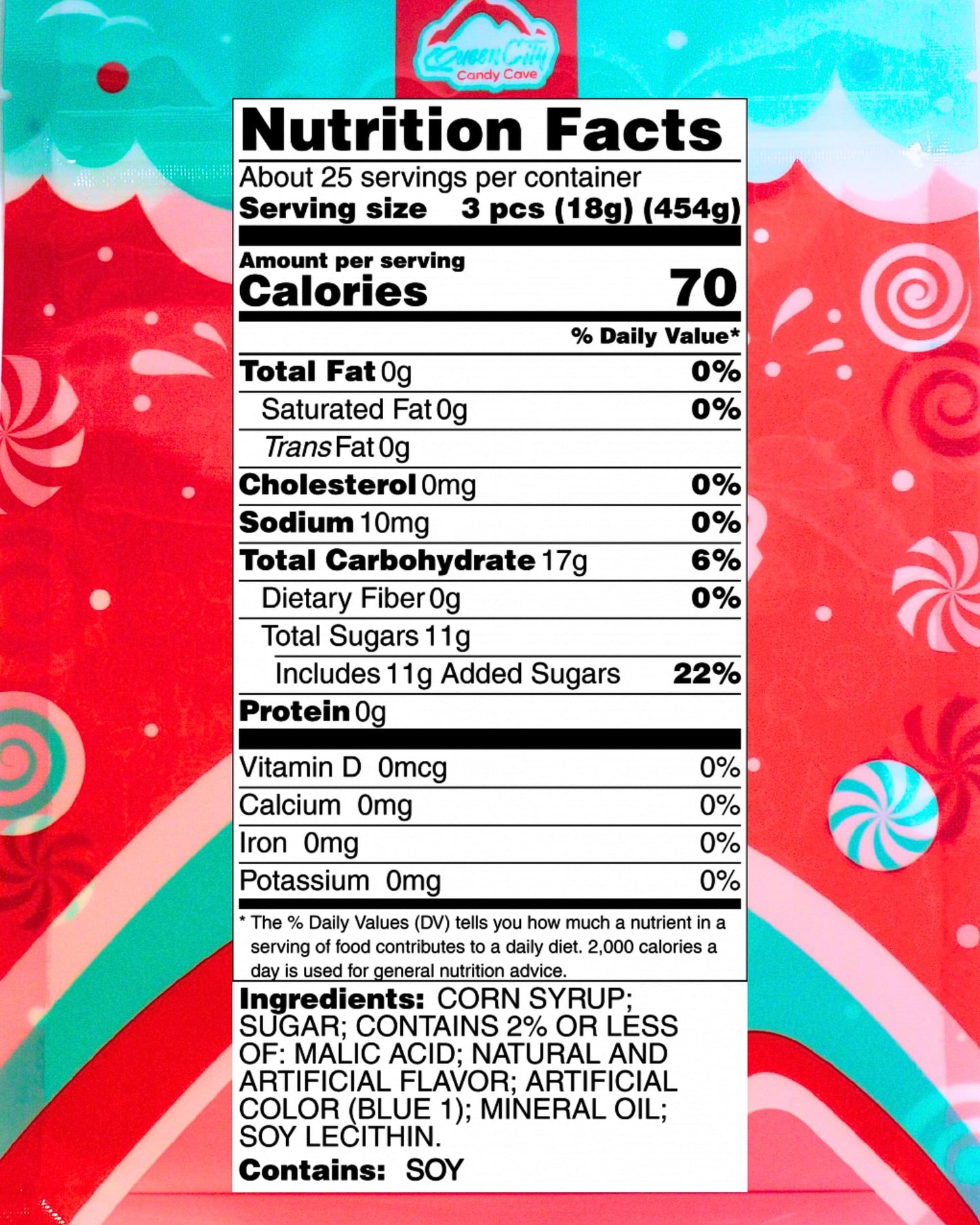 Blue Raspberry Jolly Hard Candy Bulk - All Blue Ranchers Only (1 Pound)