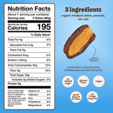 Realsy Stuffed Medjool Dates, Organic Dates with No Sugar Added, Gluten-Free, Vegan, All Natural Healthy Snack, Single Wrapped (40 ct) (Peanut Butter)